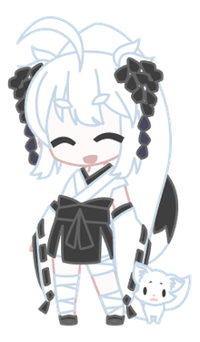 CHARAT MONO. PNGTuber (Parla + ammicca)